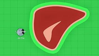 Скушал ОГРОМНОЕ Мясо в Mope.io