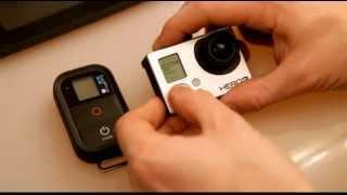 Как подключить новый пульт к камере GoPro Hero3