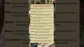Как меняется представление о любви у каждого знака после 30 лет