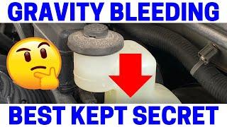 NEVER Bleed Brakes Until Watching This! Gravity Brake Bleeding