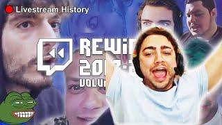 Mizkif Reacts to Twitch Rewind 2018-2019 | Livestream History Vol. IV w/ chat