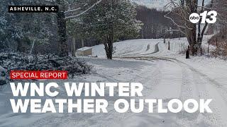 How much will it snow? News 13 explains WNC's winter weather outlook ('24/'25)