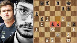 Morpheus is Fighting Neo! || Alireza vs Magnus || Tech Mahindra Global Chess League (2024)