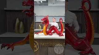 Chocolate Lunar Dragon!  Happy Lunar New Year, wishing you all happiness and good fortune!