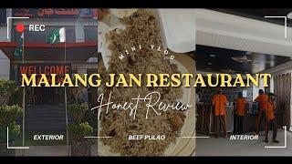 Malang Jan Restaurant GT-Road Wah Cantt | Restaurant Review