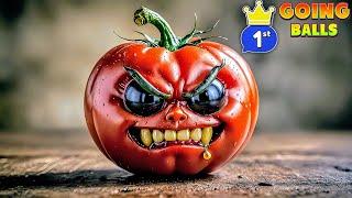 Will Angry Tomato Win Weekly Tournament Race in Going Balls?