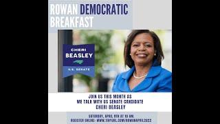 Rowan Democrats April Breakfast with Cheri Beasley for US Senate