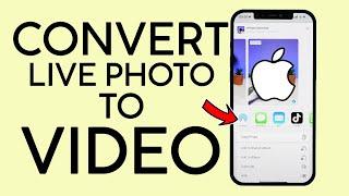 How to Convert Live Photo to Video on Iphone 2022