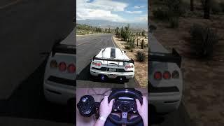 KOENIGSEGG CCGT Logitech G920 Wheel Gameplay - FORZA HORIZON 5