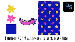 Photoshop 2022 - Pattern Make tool - Make patterns using the Pattern Preview tool