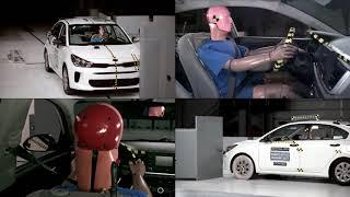 Kia Rio, Hyundai Accent improve in small overlap front crash test