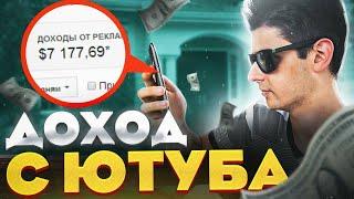 Сколько платит Ютуб за 1000 просмотров 2022 в Украине? Заработок на YouTube в Украине 2022!