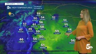 A warming trend begins Thursday and lasts through the weekend in Colorado