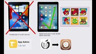 Jailbreaking My iPad Air 2 & Installing Old Versions Of Angry Birds Games!