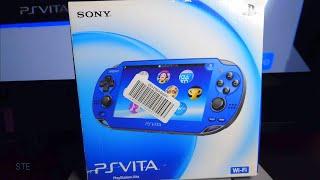 2023 UNBOXING OF THE RARE SAPPHIRE BLUE PS VITA 1000 