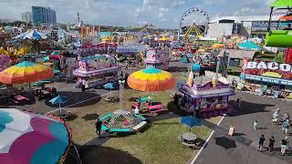 Riding Rides  At FLORIDA STATE FAIR  2023 | 4K 60fps |