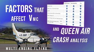 What Factors affect Vmc?| Minimum Control Speed (Part 2)