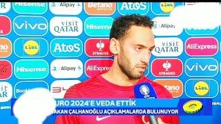 HOLLANDA - TÜRKİYE | HAKAN ÇALHANOĞLU MAÇ SONU AÇIKLAMALARI