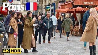 28 September 2024 FRANCE  PARIS 4K HDR Autumn  season Fashion week Walk video grand Tour Paris