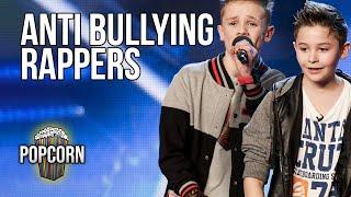 ANTI BULLYING DUO'S RAP Brings Tears To Britain's Got Talent Judges! All Auditions Bar's & Melody