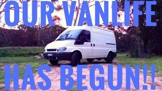 Simple How to convert a Van in to an Off-Grid Camper in 5 Days ( Part 1 )