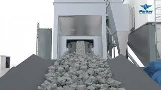 Parker Plant India Asphalt Batch Mix Plant (3D Animated Video)