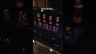 GALION TS-34 TUBE INTEGRATED AMP WITH BALLS ! EL 34 power  tubes Dynaudio/Geshelli powerful sound !!