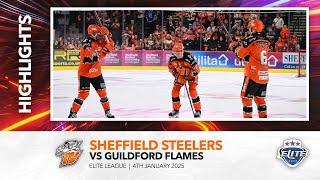 Sheffield Steelers v Guildford Flames - 4th January 2024
