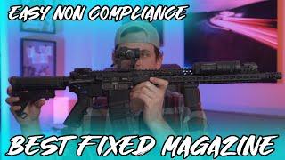 BEST FIXED MAG AR15 SETUP FOR NON COMPLIANCE - FNGR MAGLATCH