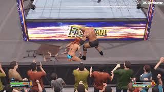 Intergender Match - Goldberg vs Lita : WWE 2K22