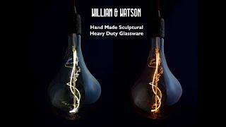 William and Watson KING Size WIFI Smart LED Bulb unboxing of A165 voice controlled smart light.
