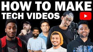 How To Make Tech Videos At Home Like Tech Burner, MKBHD, Technical Guruji on YouTube 2021 (HINDI)