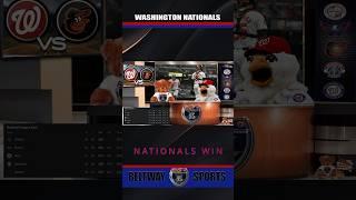 Nationals over Orioles in Battle Of The Beltway #natitude #washingtonnationals #orioles #birdland