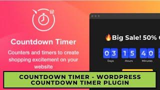 Countdown Timer - WordPress Countdown Timer plugin installation 100% GPL Step download By Step Guide