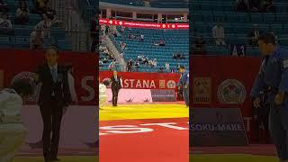 judo techniques #judo Бекарыс Садуакас  по шидо выходит в четвертьфинал 