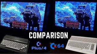 The Empire Strikes Back: Commodore 64 vs Commodore Plus/4 real Hardware Showdown C64 Plus4