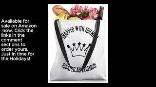 Escape Room Themed Tote Bags - For People Who Like Escape Rooms #escaperoom #escaperoomgames