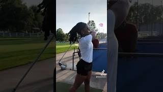 Sharpening My Golf Swing #PracticeMakesProgress ‍️ #ladygolfer #GolfSwing  #Golf