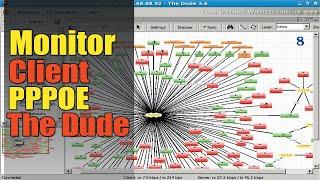 Monitoring Client PPPOE Dengan Aplikasi The Dude