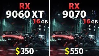 RX 9060 XT vs RX 9070 - Test in 12 Games | 1440p