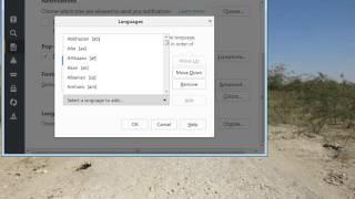 How to change Language in Mozilla Firefox