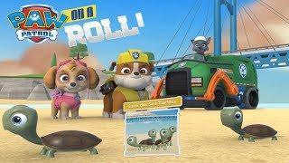 Paw Patrol on a Roll прохождение #6 Щенячий Патруль Скай и Крепыш спасают Черепашек