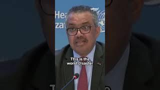 WHO chief says world is ignoring Tigray crisis because of race #shorts