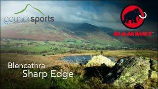Sharp Edge Blencathra. Grade 1 scramble in the English Lake District.
