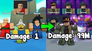 I Got Full Team Of Cosmic Champions! Noob To Master - Anime Champions Simulator Roblox