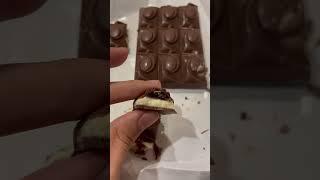 Шоколад Аленка с начинкой черничный йогурт #milkachocolate #обзорсладостей #unboxing