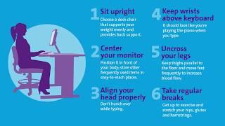 How to Have Good Posture at Work