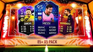 THIS IS WHAT I GOT IN 25x 85+ x5 UPGRADE PACKS! #FIFA21 ULTIMATE TEAM