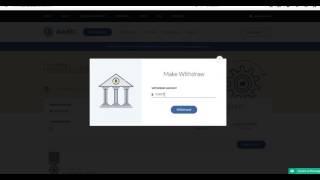 Online Money Withdrawal AimBTC on Nov 9, 2016