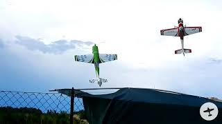 AWESOME RC EXTRA 330SC, EXTRA 330LT FORMATION FREESTYLE AEROBATICS | Stefano Bindelli, Andrea Sasso